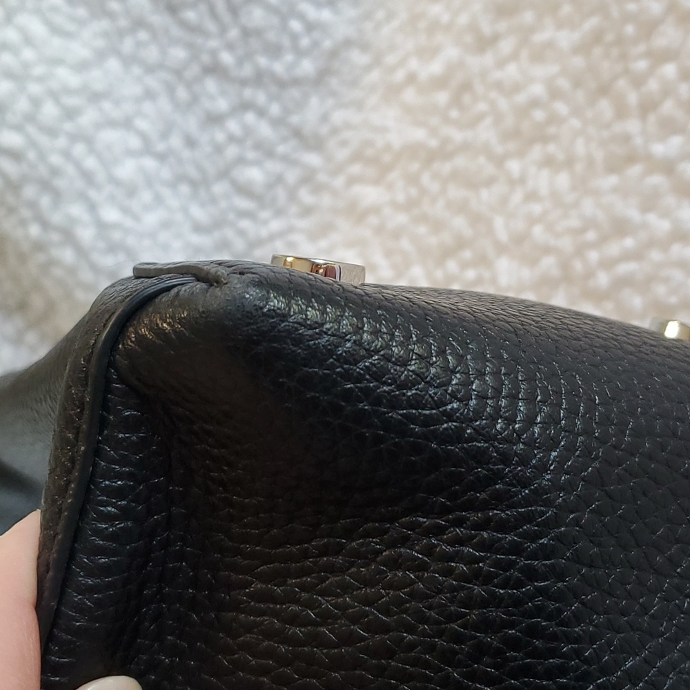 Michale Kors Black Leather Handbag - Picture 9 of 14
